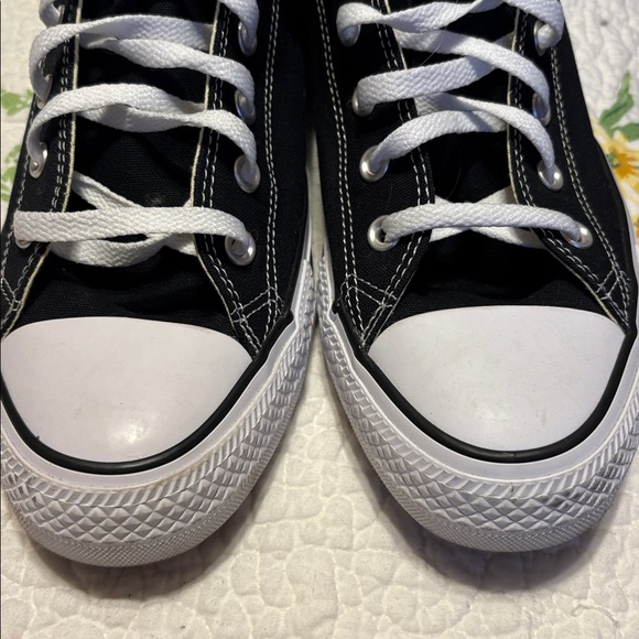 Converse Black and White High-Top Sneakers main image 5